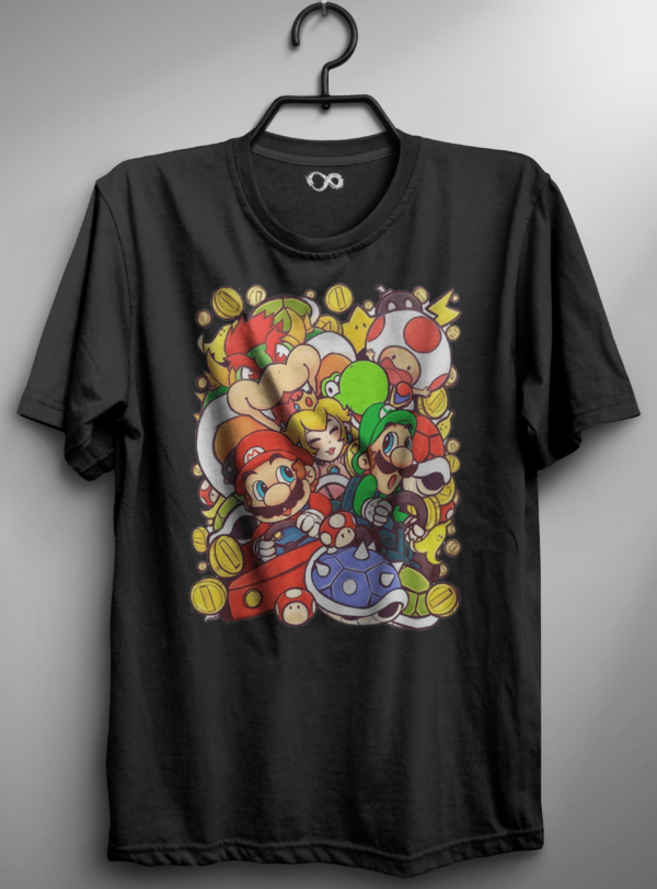 Remera Super Mario