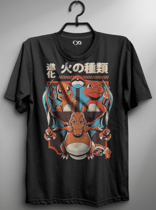 Remera Charizard Pokemon