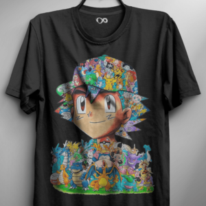 Remera Ash Pokemon