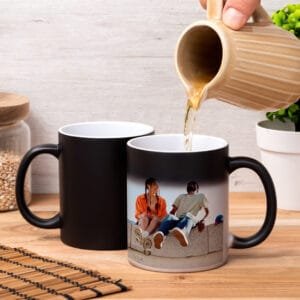 Taza magica personalizada
