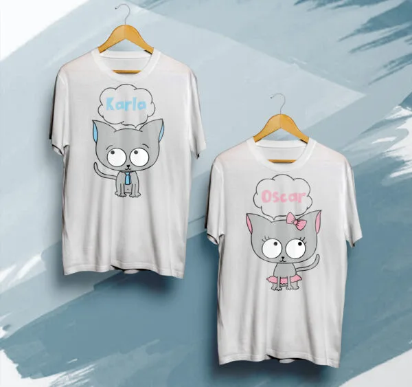 Remera San Valentin (2 remeras)
