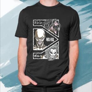 Remera Shingeki no Kyojin