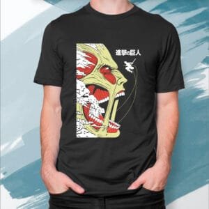 Remera Shingeki no Kyojin