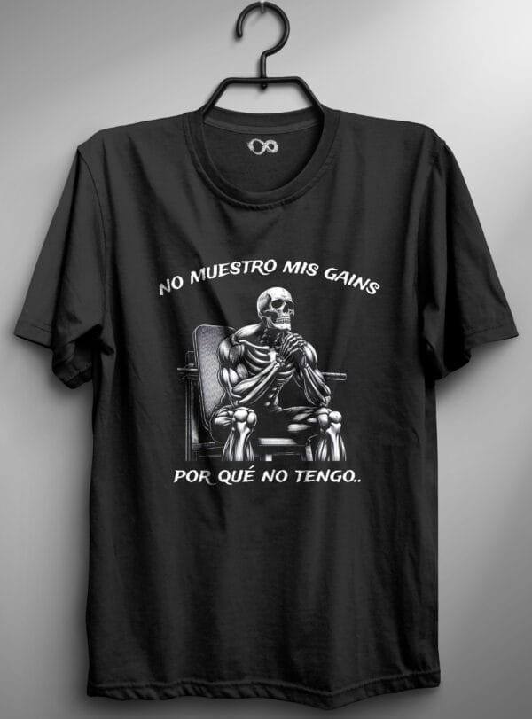 Remera Calaveras Gym
