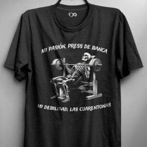 Remera Calaveras Gym