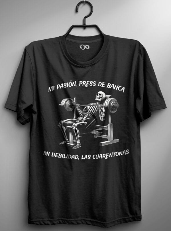 Remera Calaveras Gym