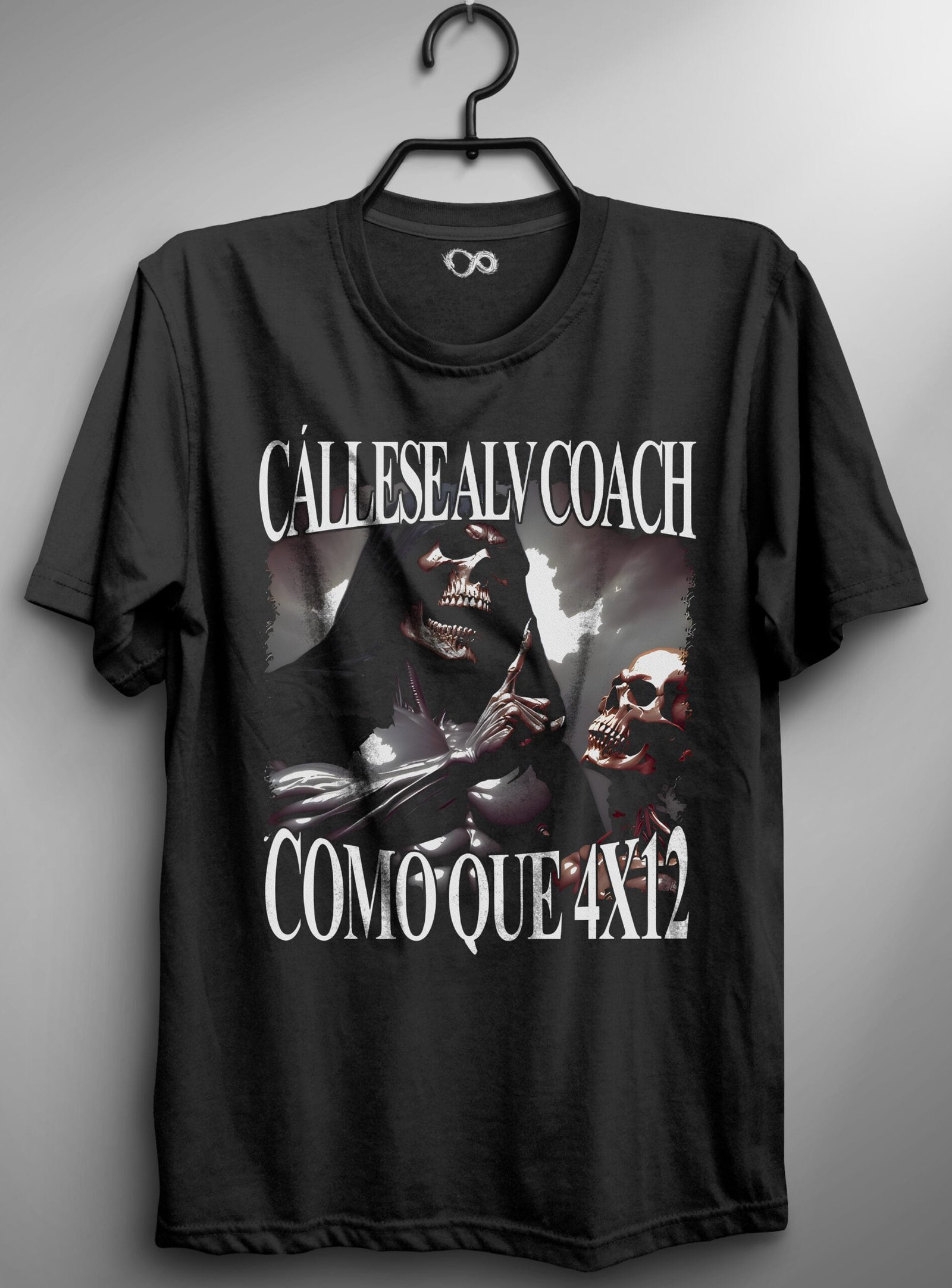 Remera Calaveras Gym