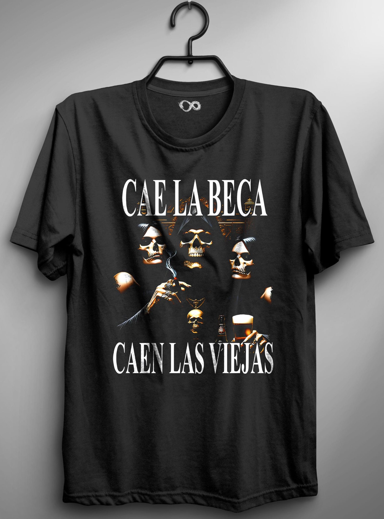 Remera Calaveras Gym