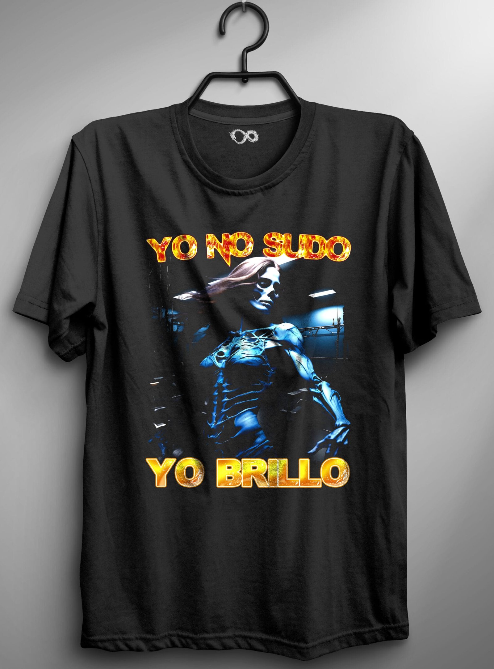 Remera Calaveras Gym