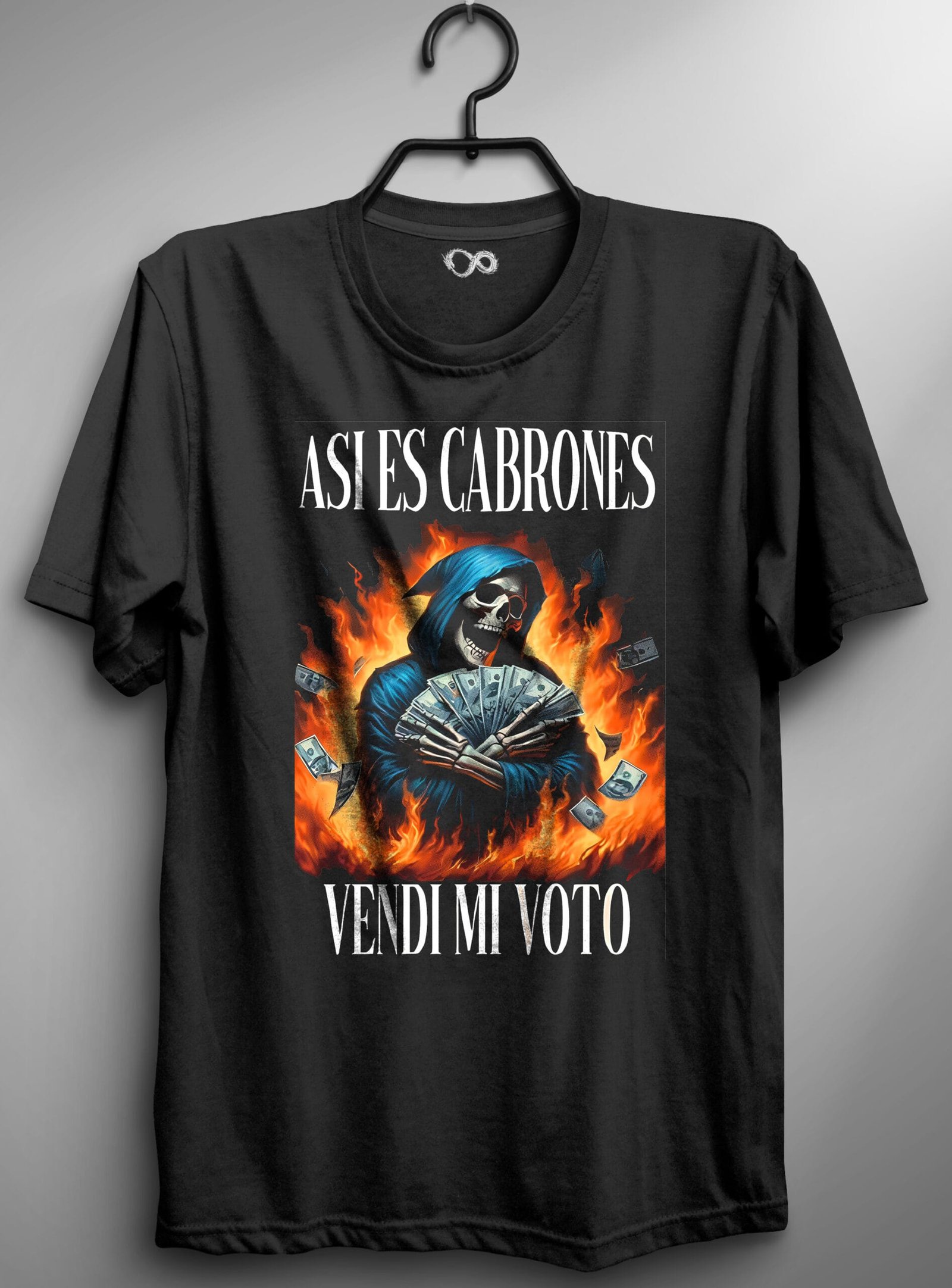 Remera Calaveras Gym