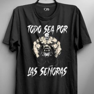 Remera Calaveras Gym
