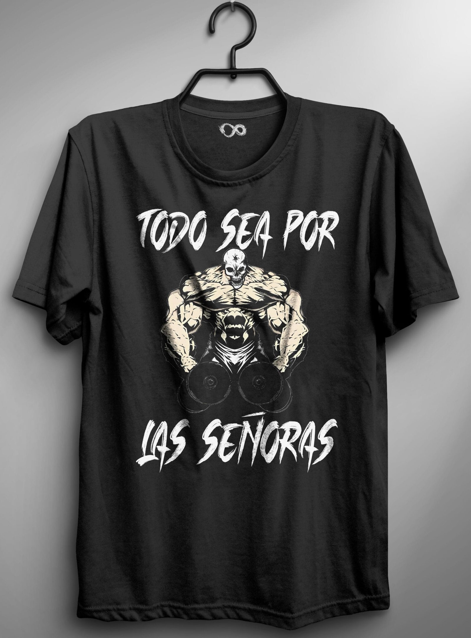 Remera Calaveras Gym