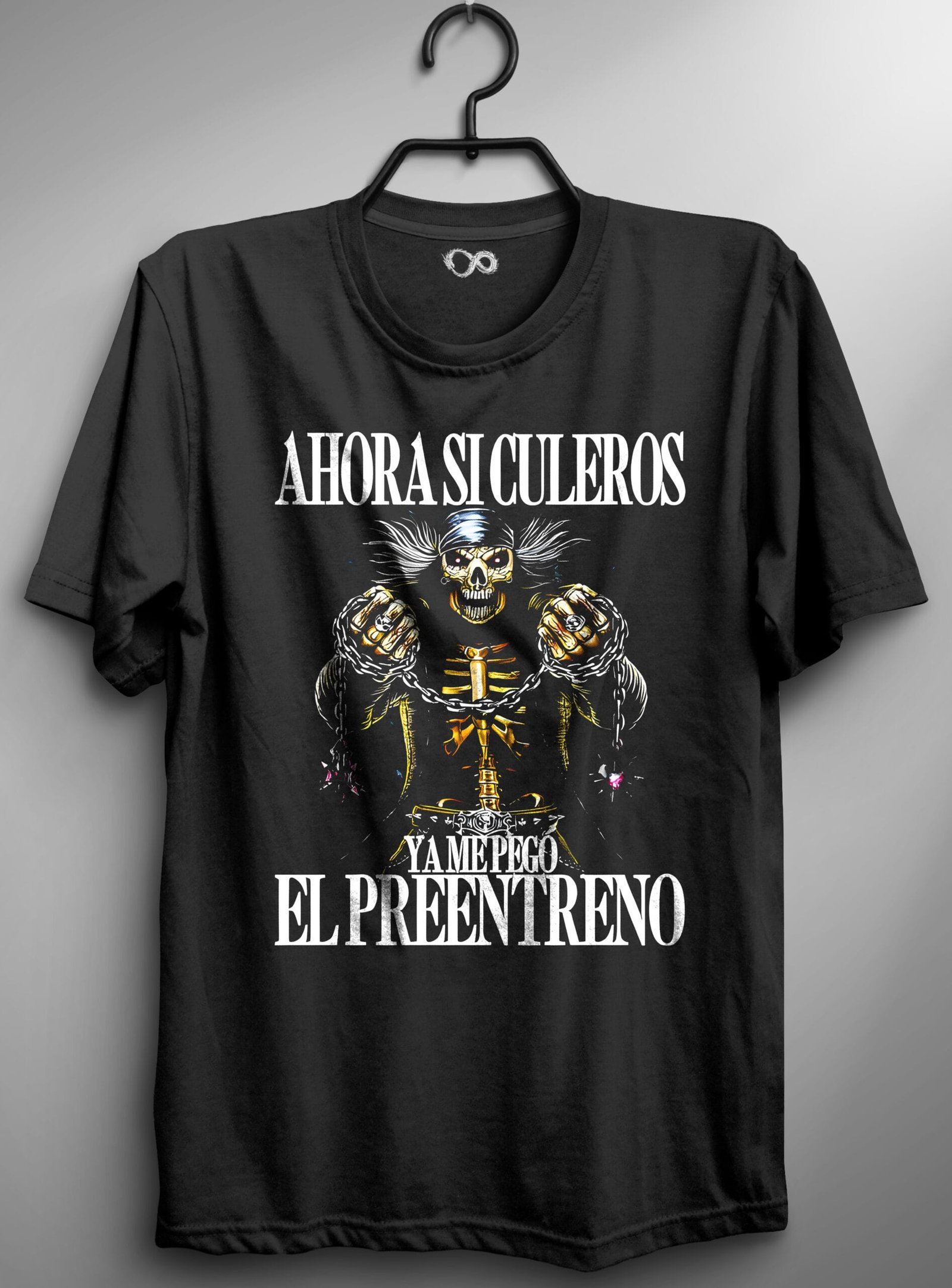Remera Calaveras Gym