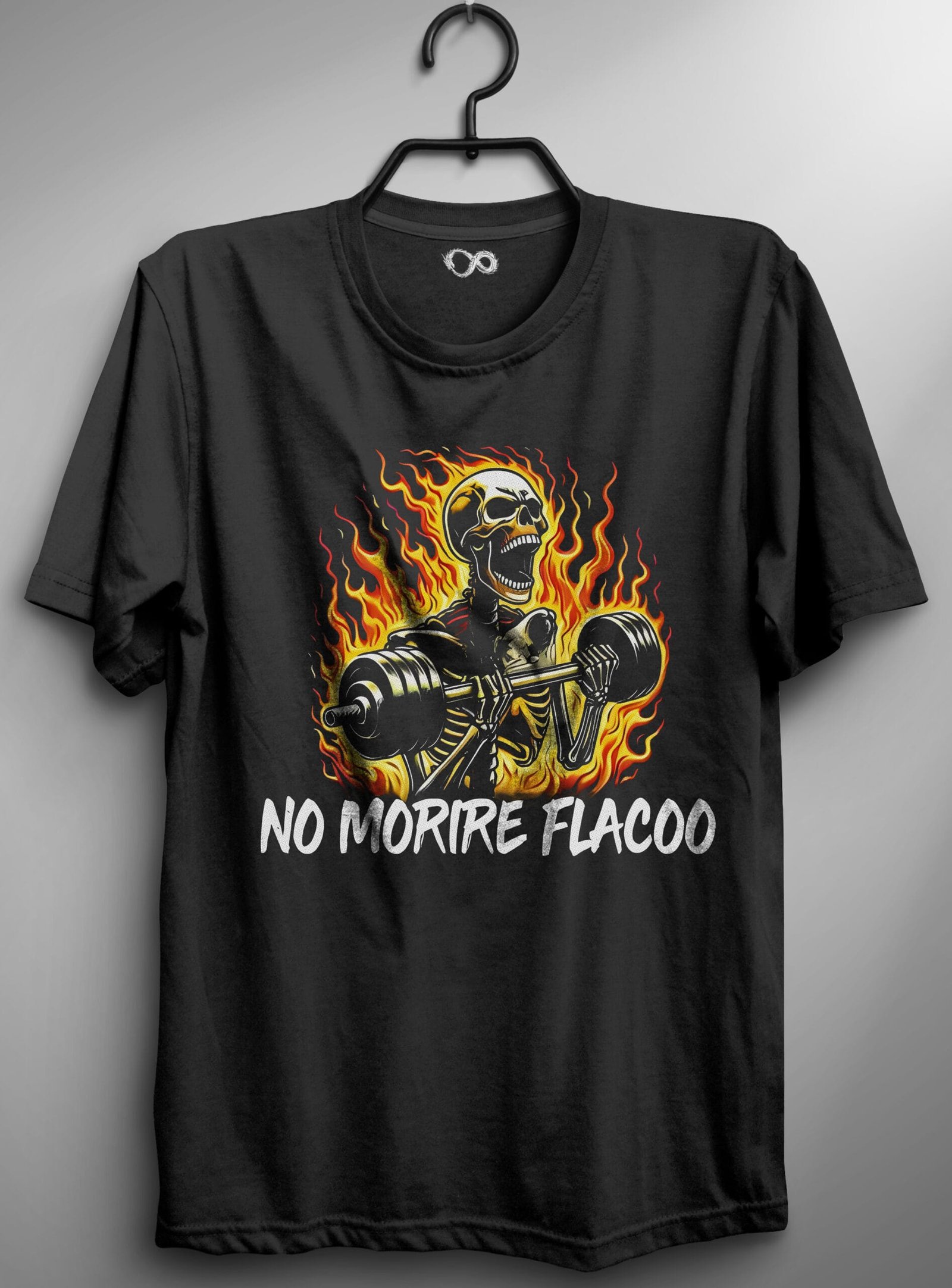 Remera Calaveras Gym