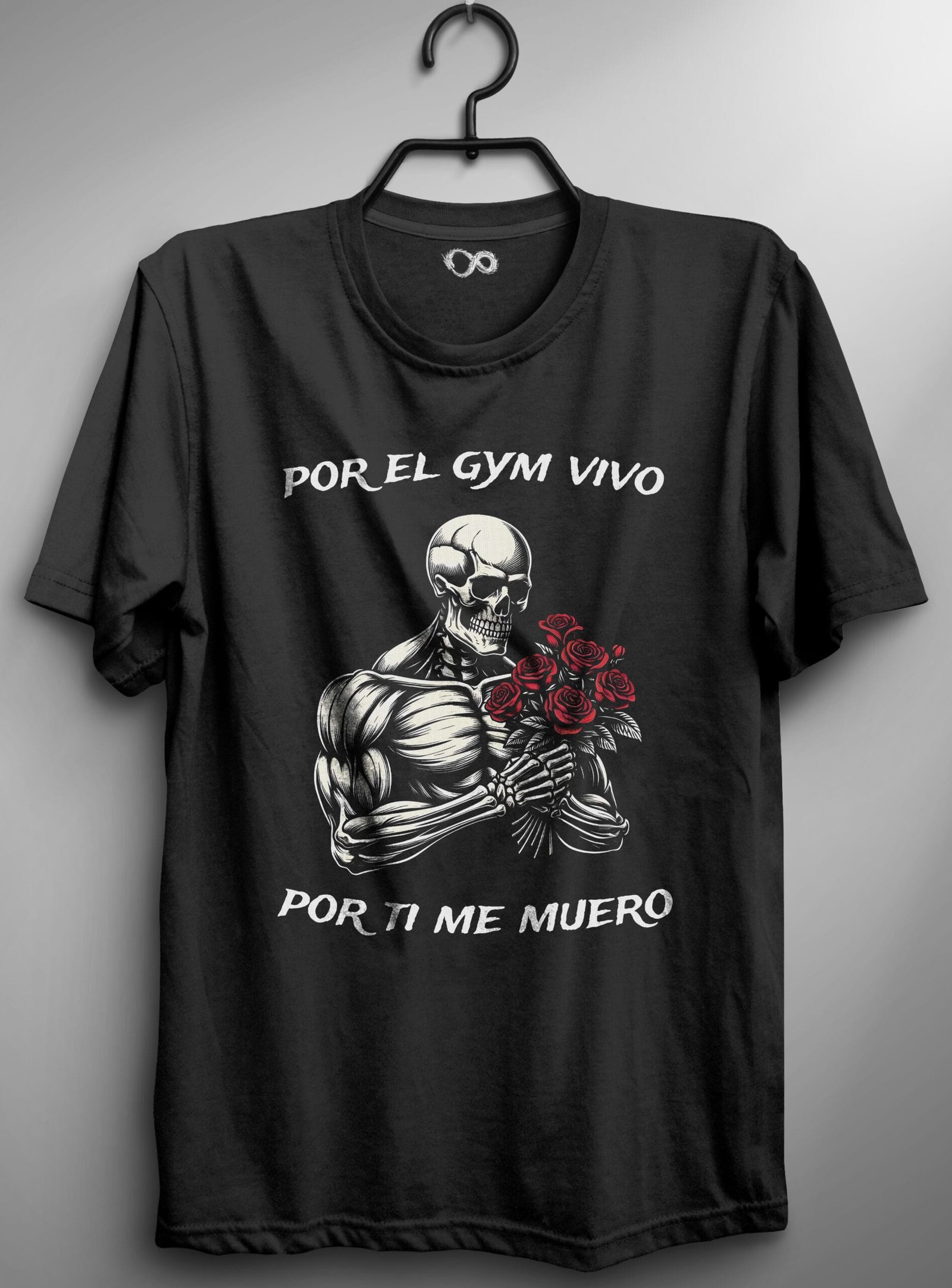 Remera Calaveras Gym