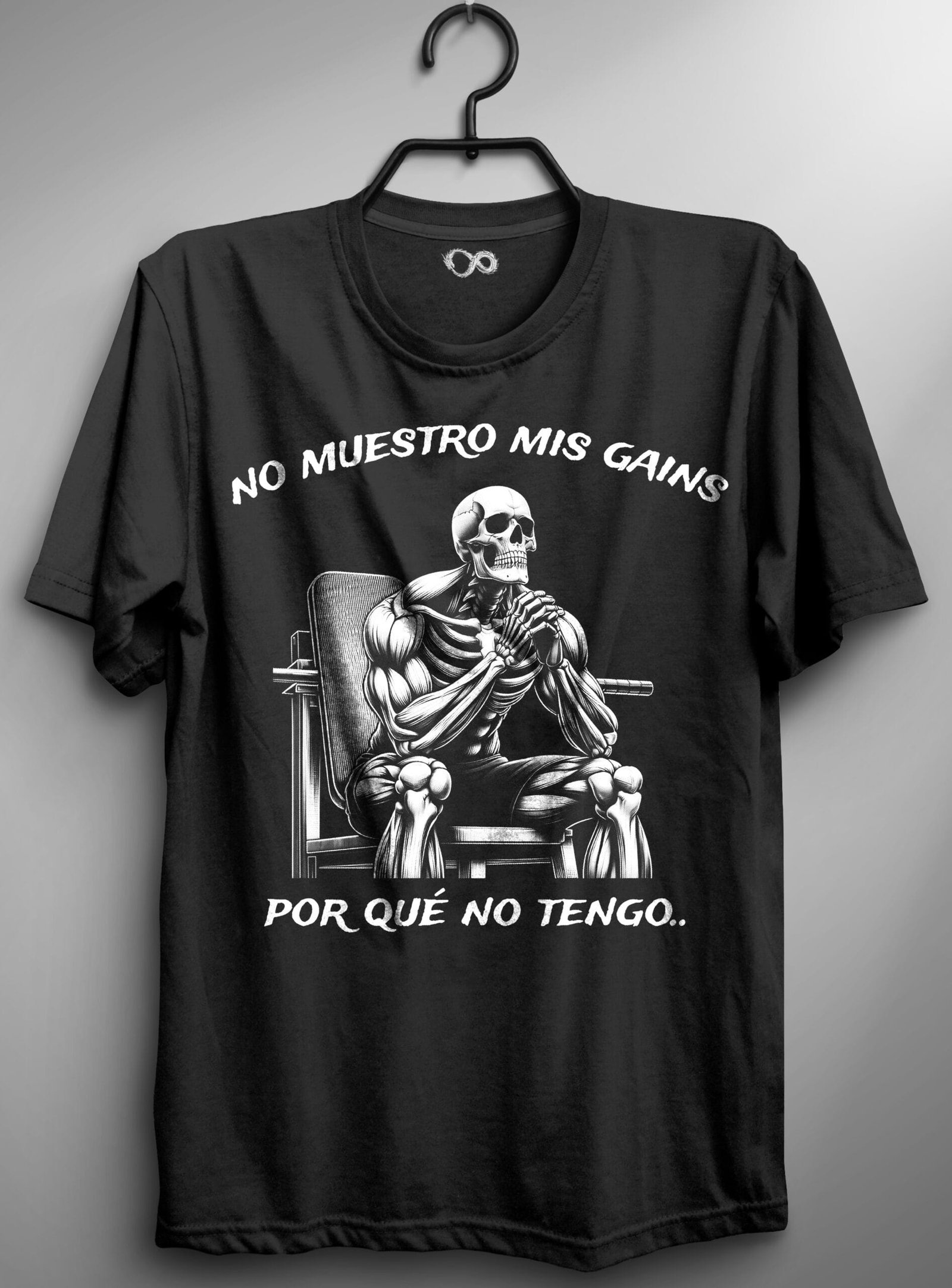 Remera Calaveras Gym