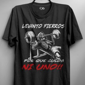 Remera Calaveras Gym