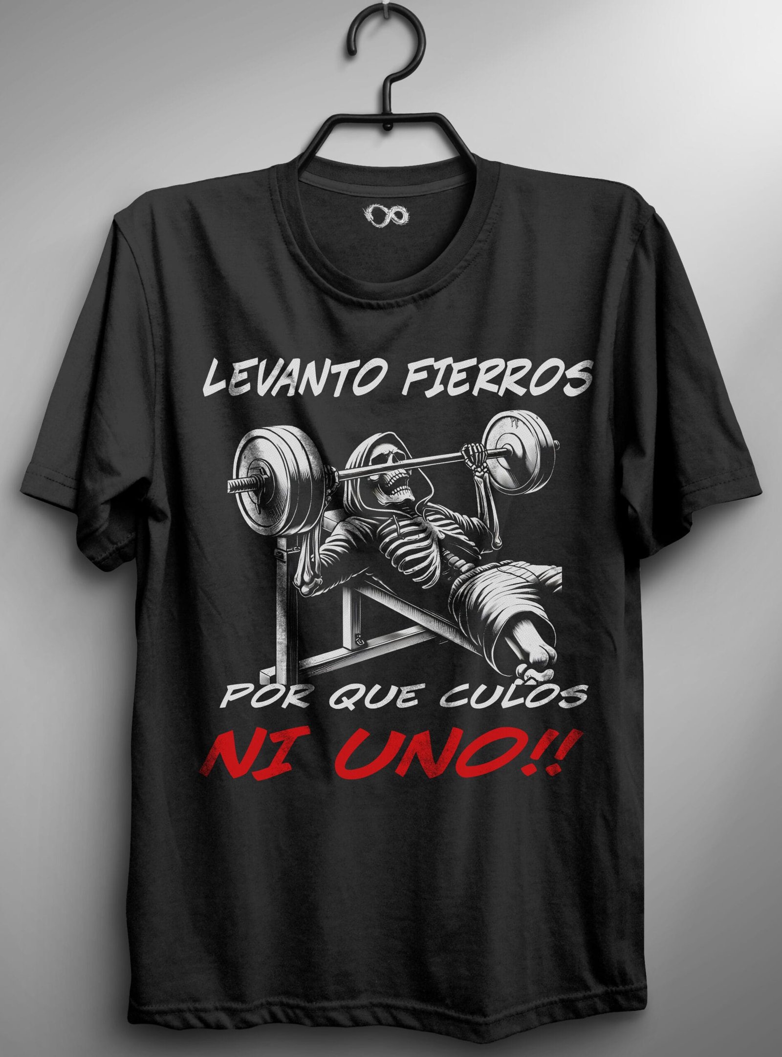 Remera Calaveras Gym