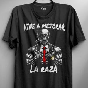 Remera Calaveras Gym