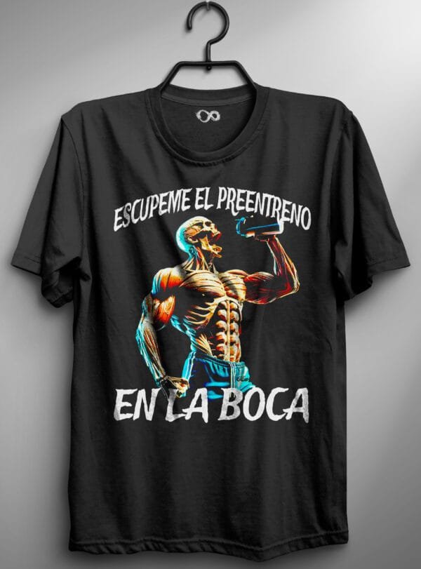 Remera Calaveras Gym