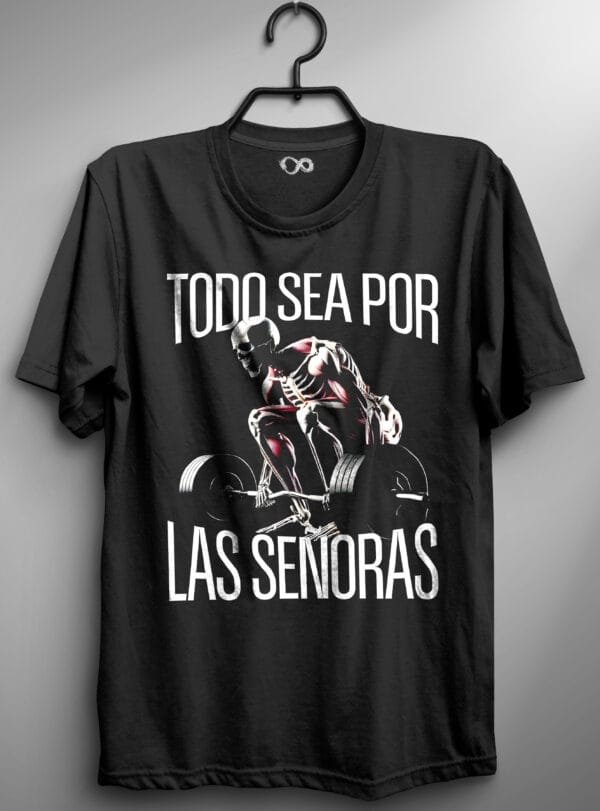 Remera Calaveras Gym