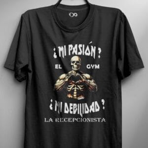 Remera Calaveras Gym