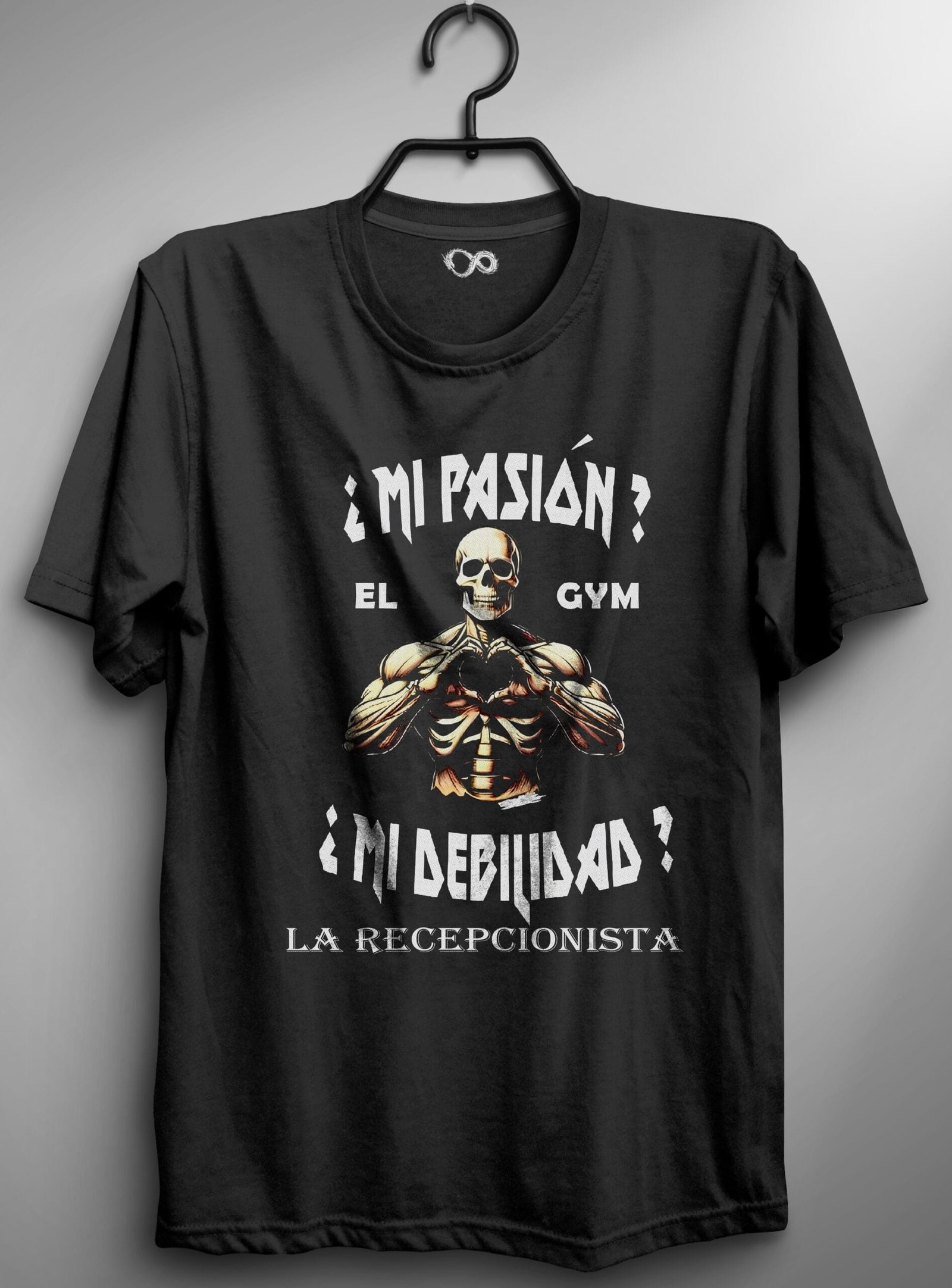 Remera Calaveras Gym