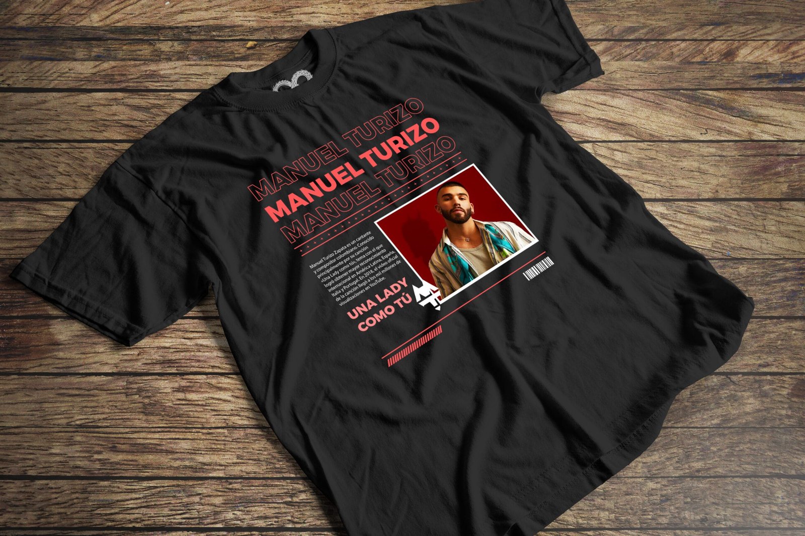 Remera Manuel Turizo