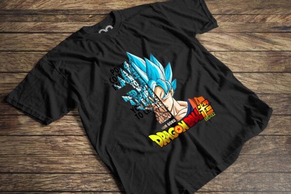 Remera Goku Blue