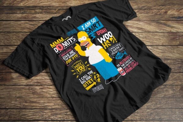 Remera Homero