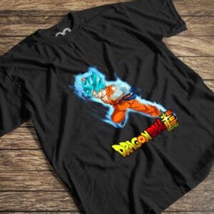 Remera Goku ssj blue