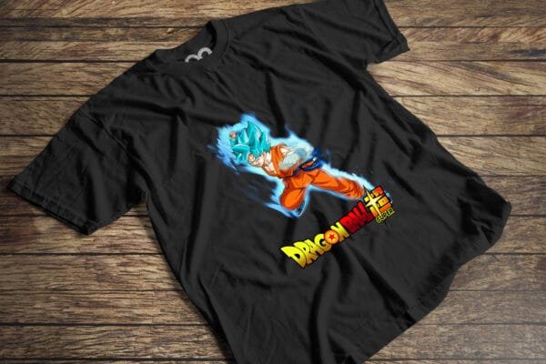 Remera Goku ssj blue