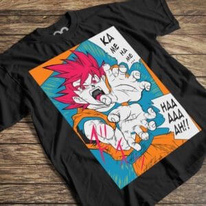 Remera Goku Kamehameha