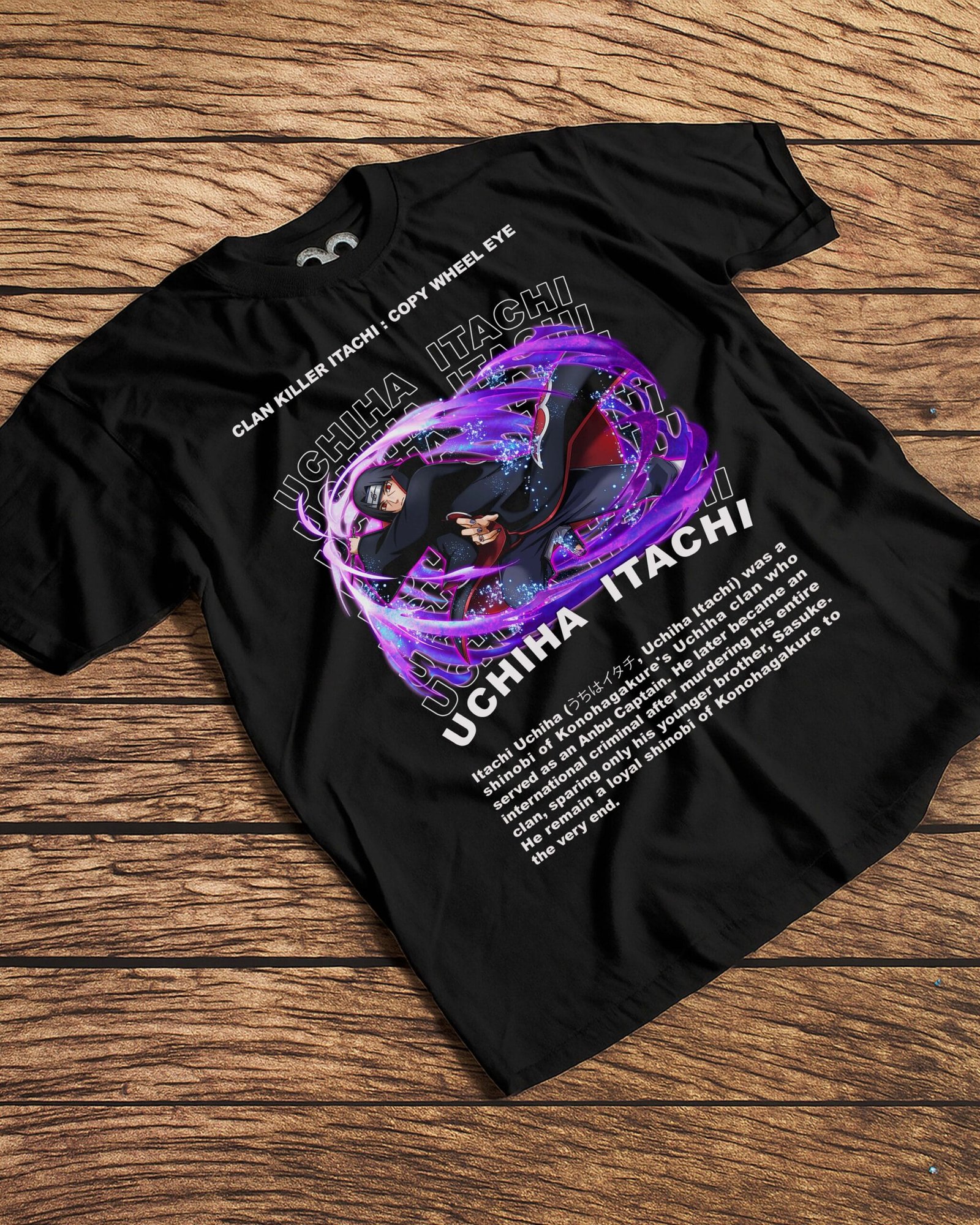 Remera Itachi Uchiha