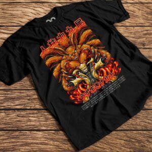 Remera Naruto y Kurama