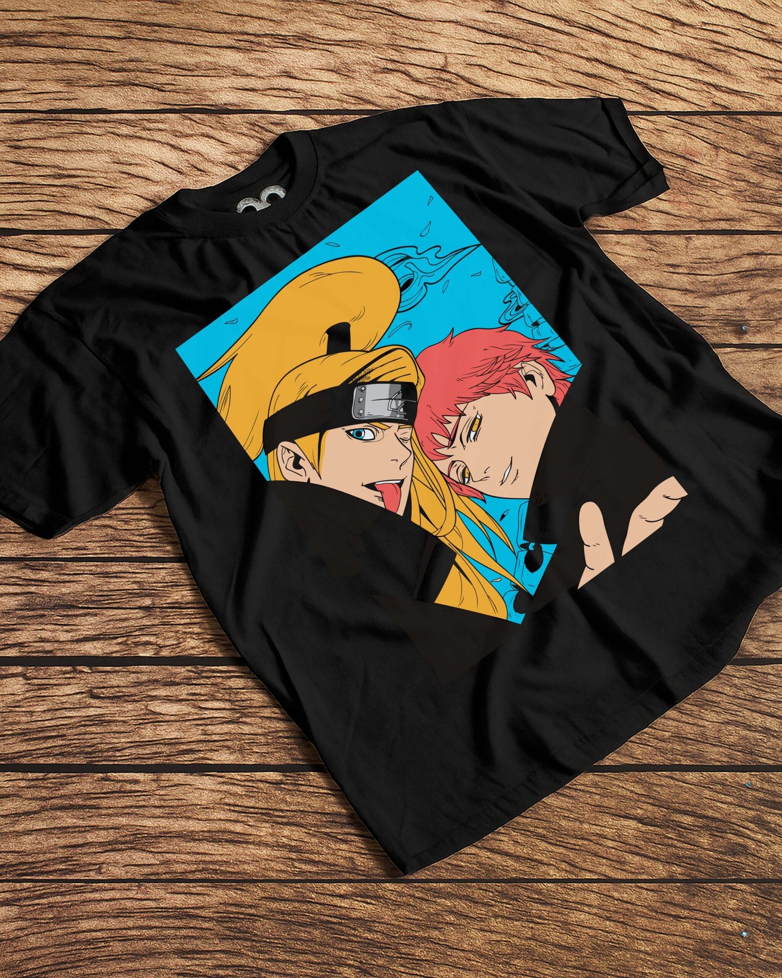 Remera Deidara y Sasori