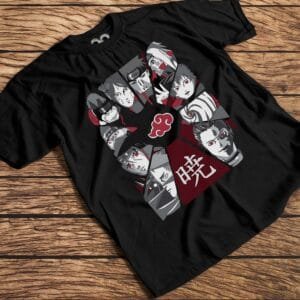 Remera Naruto Akatsuki