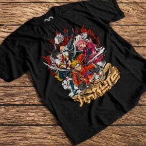 Remera Naruto Equipo 7