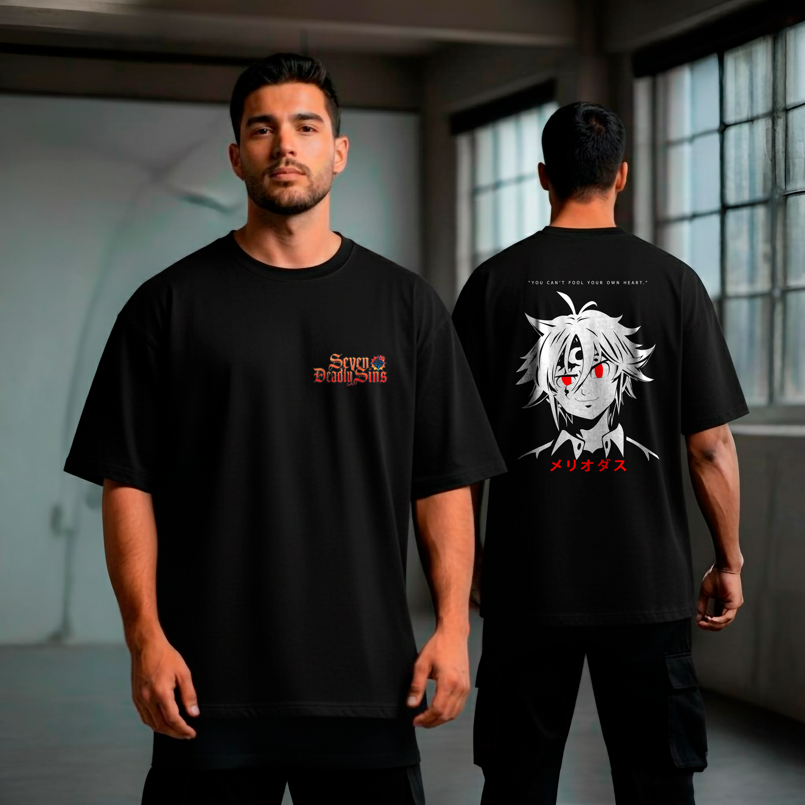 Remera Oversize Siete Pecados Capitales