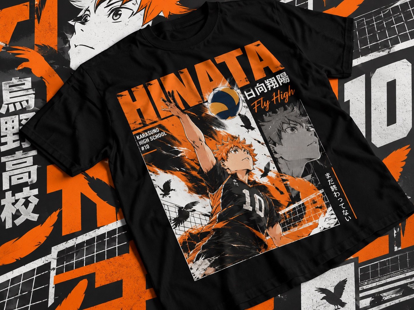 Remera Haikyu Shoyo Hinata