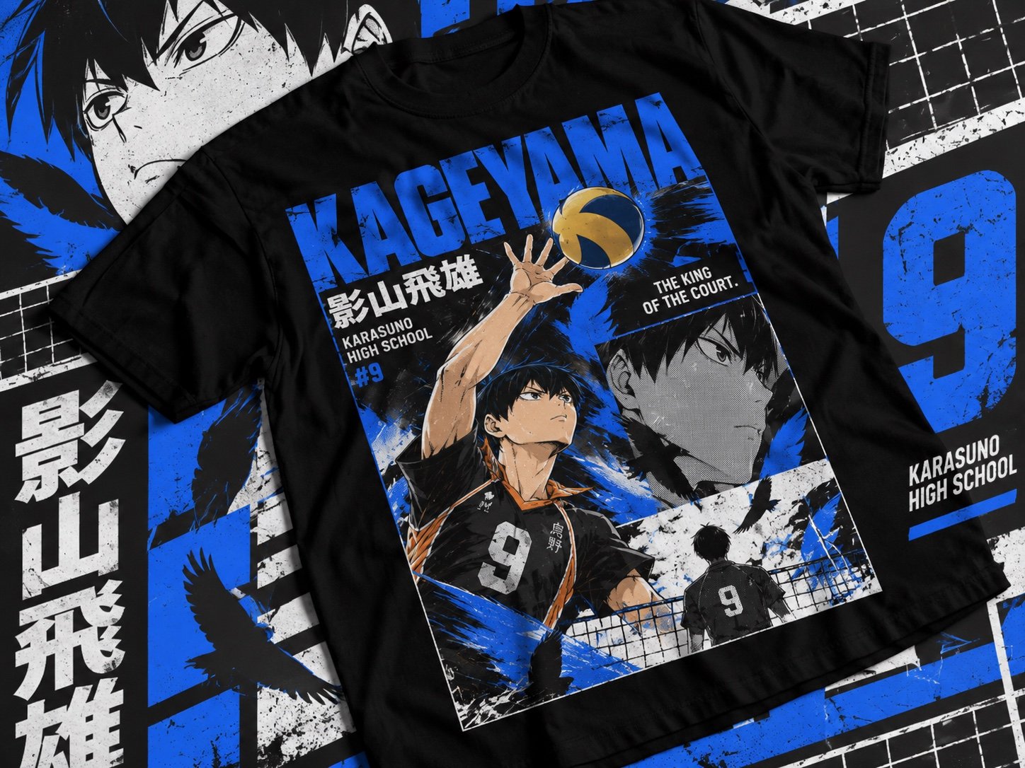 Remera Haikyu Tobio Kageyama