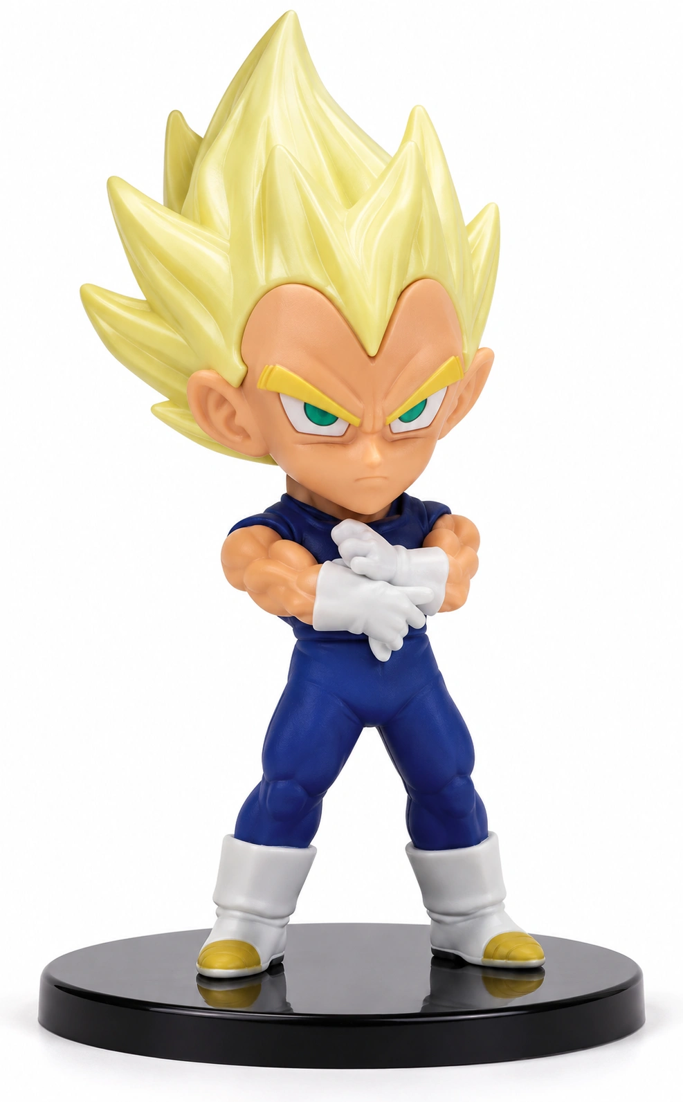 Figura Vegeta Super Saiyan brazos cruzados